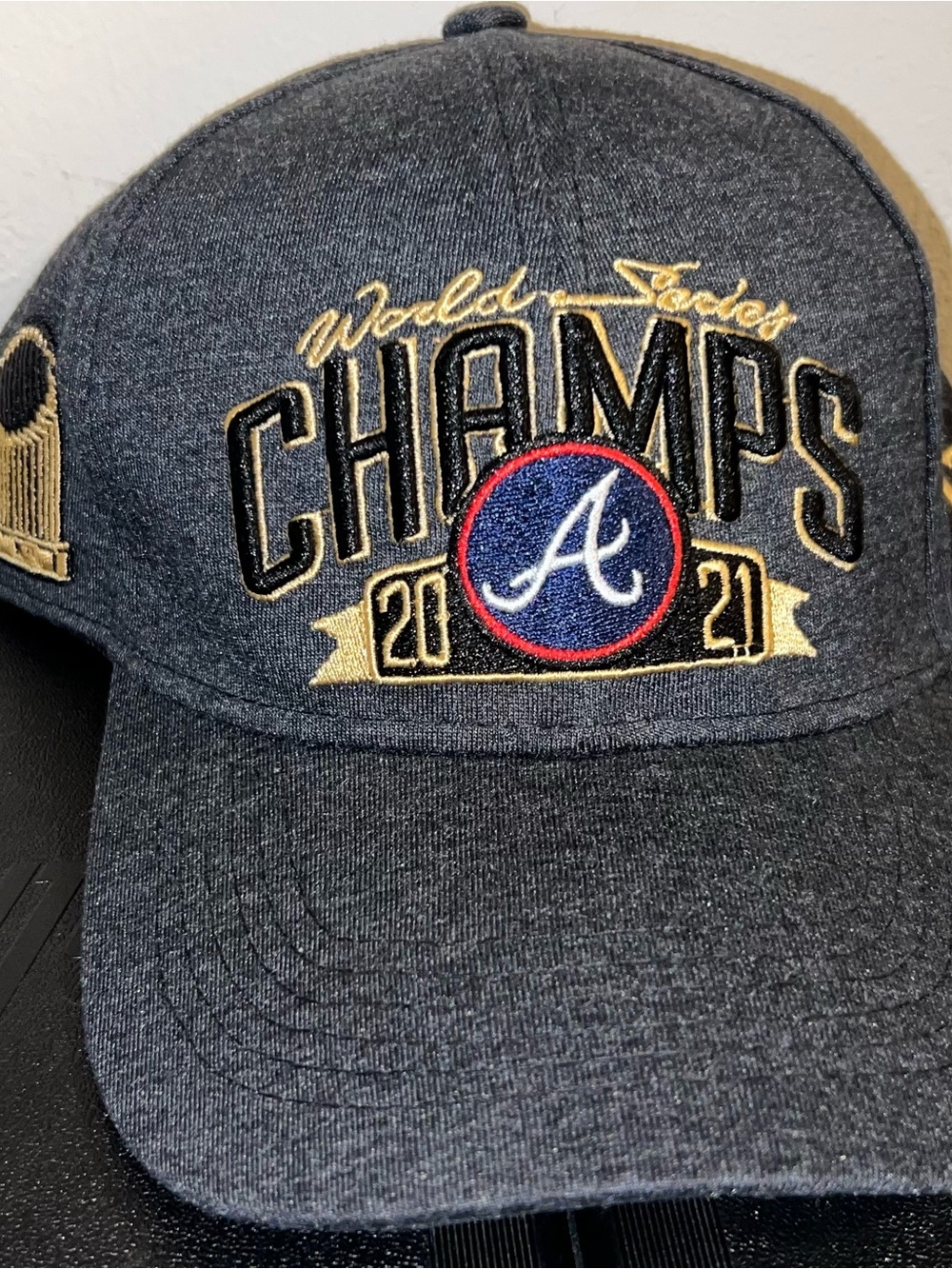 New Era Atlanta Braves 2021 World Champions on-field hat
